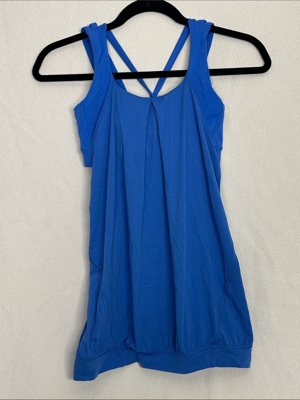 lululemon athletica Royal Blue Strappy Athletic Tank